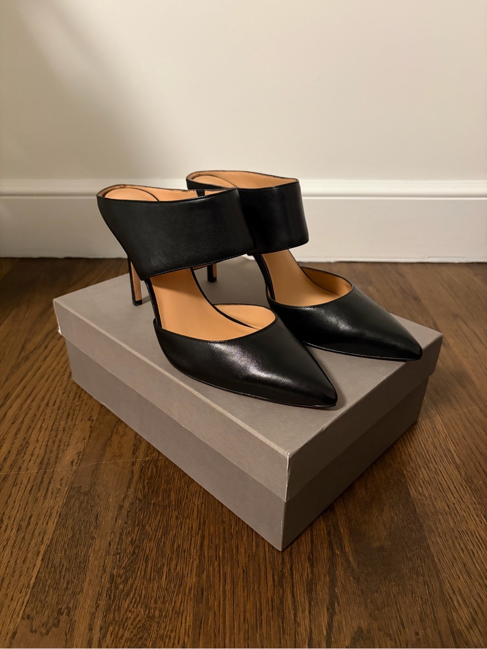 Halston Heritage Isabella Slip On Mule Heels